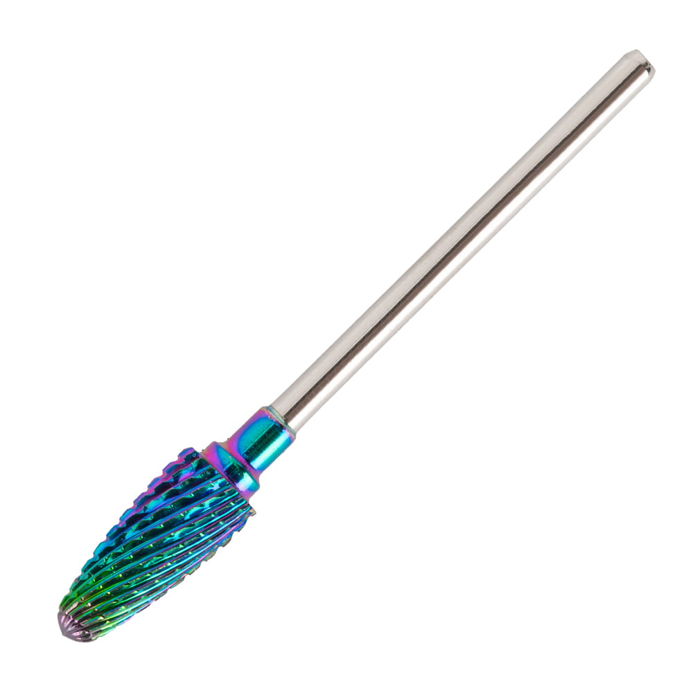 Profesjonalny frez kobaltowo wolframowy tęczowy model Flame M 3/32" Nr 3
