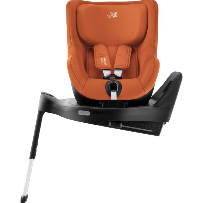 Britax Romer Dualfix 5Z z bazą Vario Base 5Z od 61 do 105 cm wzrostu-Golden Cognac 2024