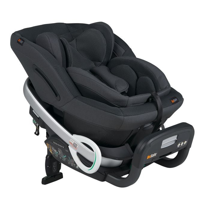 BeSafe Stretch B - fotelik dla dzieci od 40 do 125 cm wzrostu, do 36 kg-Antracyt Mesh
