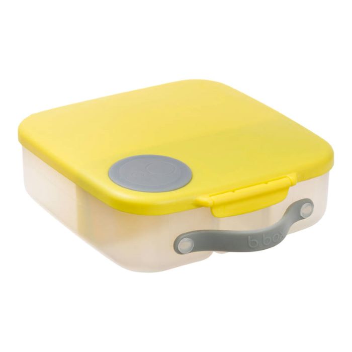 B.Box - Lunchbox - szczelna śniadaniówka z przegródkami i wkładem chłodzącym-Lemon Sherbet