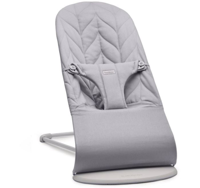 BabyBjorn Leżaczek Bliss -Woven Petal Quilit Jasny Szary