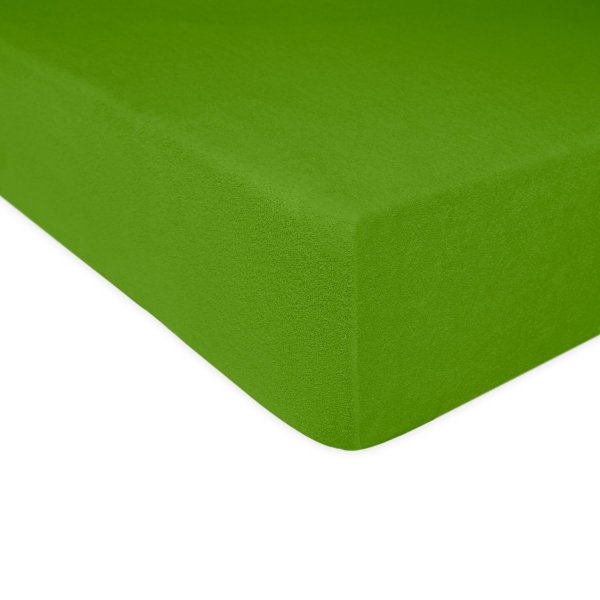 Grube Prześcieradło FROTTE 80x160x15 na gumkę wz. 033 kaktusowy