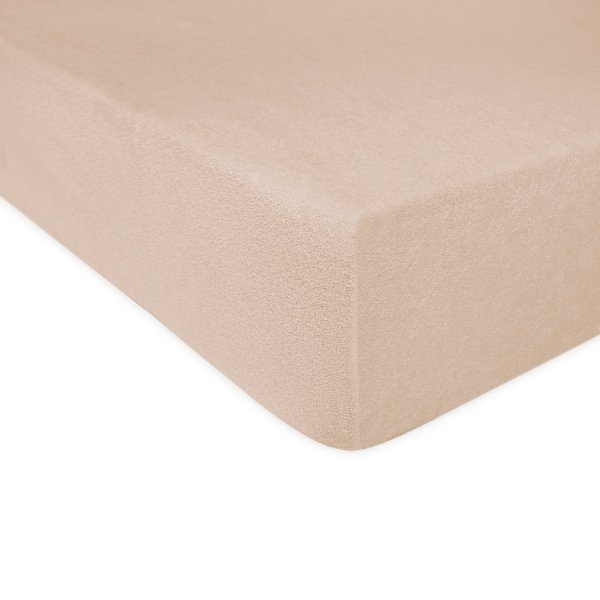 Grube Prześcieradło FROTTE 220x200 na gumkę wz. 018 beżowy