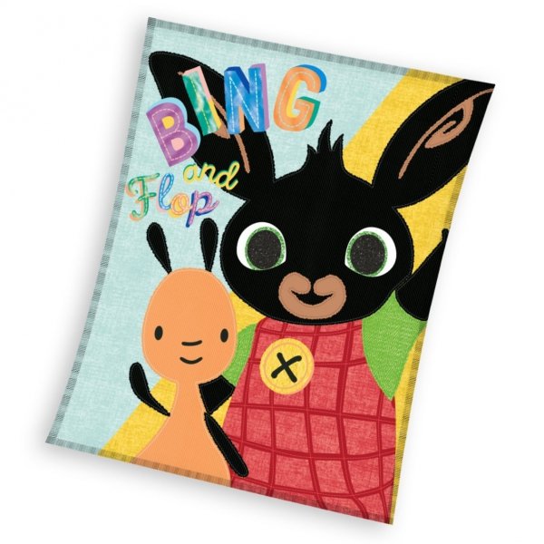 Koc polarowy licencyjny Bing 110x140 wz. BING201027