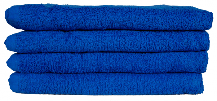 Ręcznik frotte MARCHE 30x50 wz. niebieski