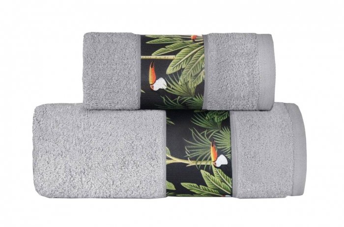 Ręcznik TUKAN 70x130 kolor popiel