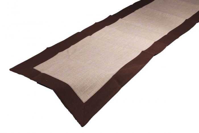 Obrus Kalabria 120x120 kwadrat Kolor: beżowy