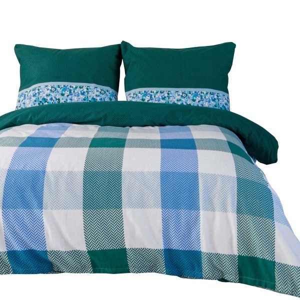 Pościel flanelowa, gruba FLANELA 140x200 wz. 31500/2 kolekcja FlaneLOVE