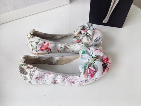 Baleriny 929/67 fiore rose