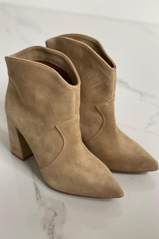 Botki damskie 6 Sand