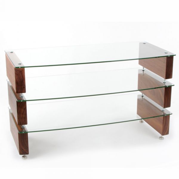 Stolik custom design milan 6 lcd 3 walnut