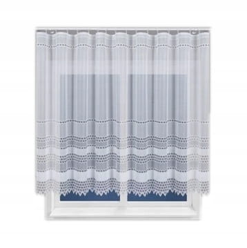 Firanka żakardowa 018669 wys. 170x350 cm tasma