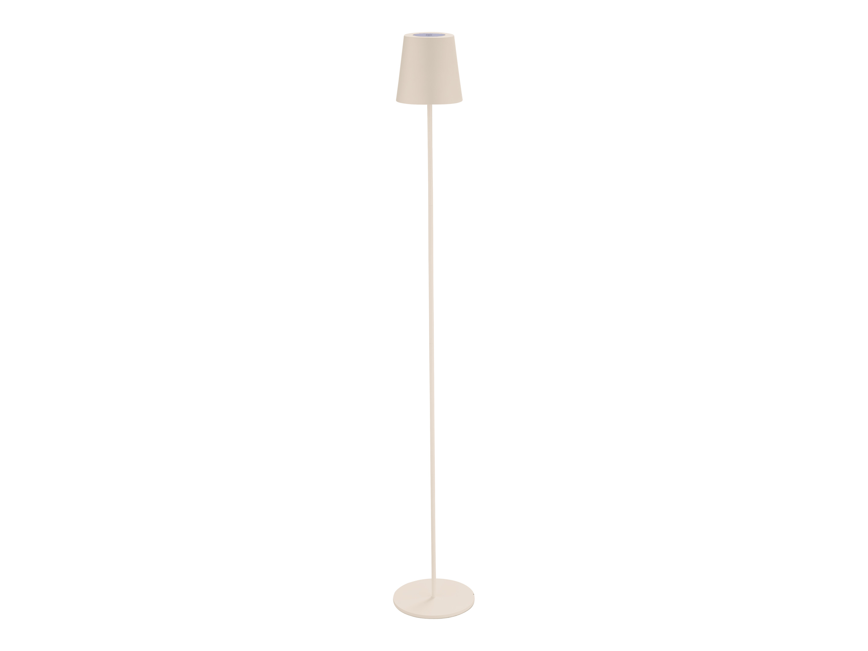 Livarno home Akumulatorowa lampa podłogowa Beżowy