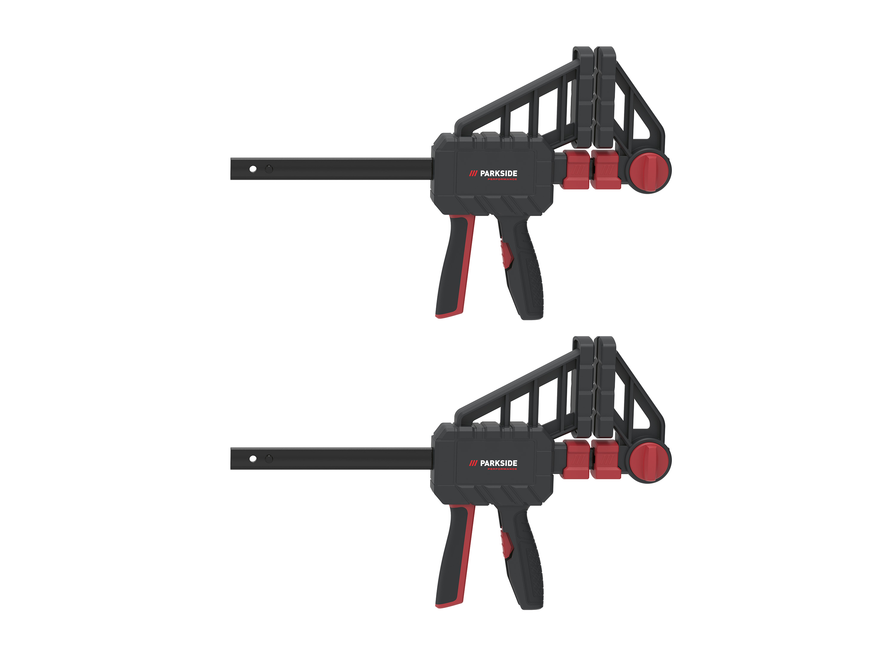 Parkside Performance Ścisk jednoręczny, siła zacisku 120 kg 150 mm, 2 sztuki