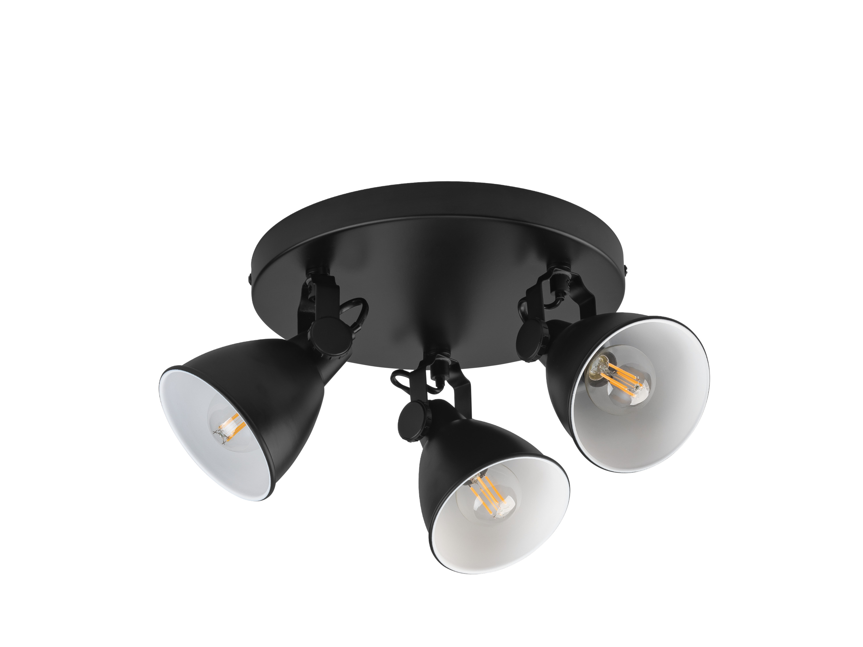 Livarno home Oświetlenie sufitowe LED z ruchomymi reflektorami Reflektory sufitowe, Czarny