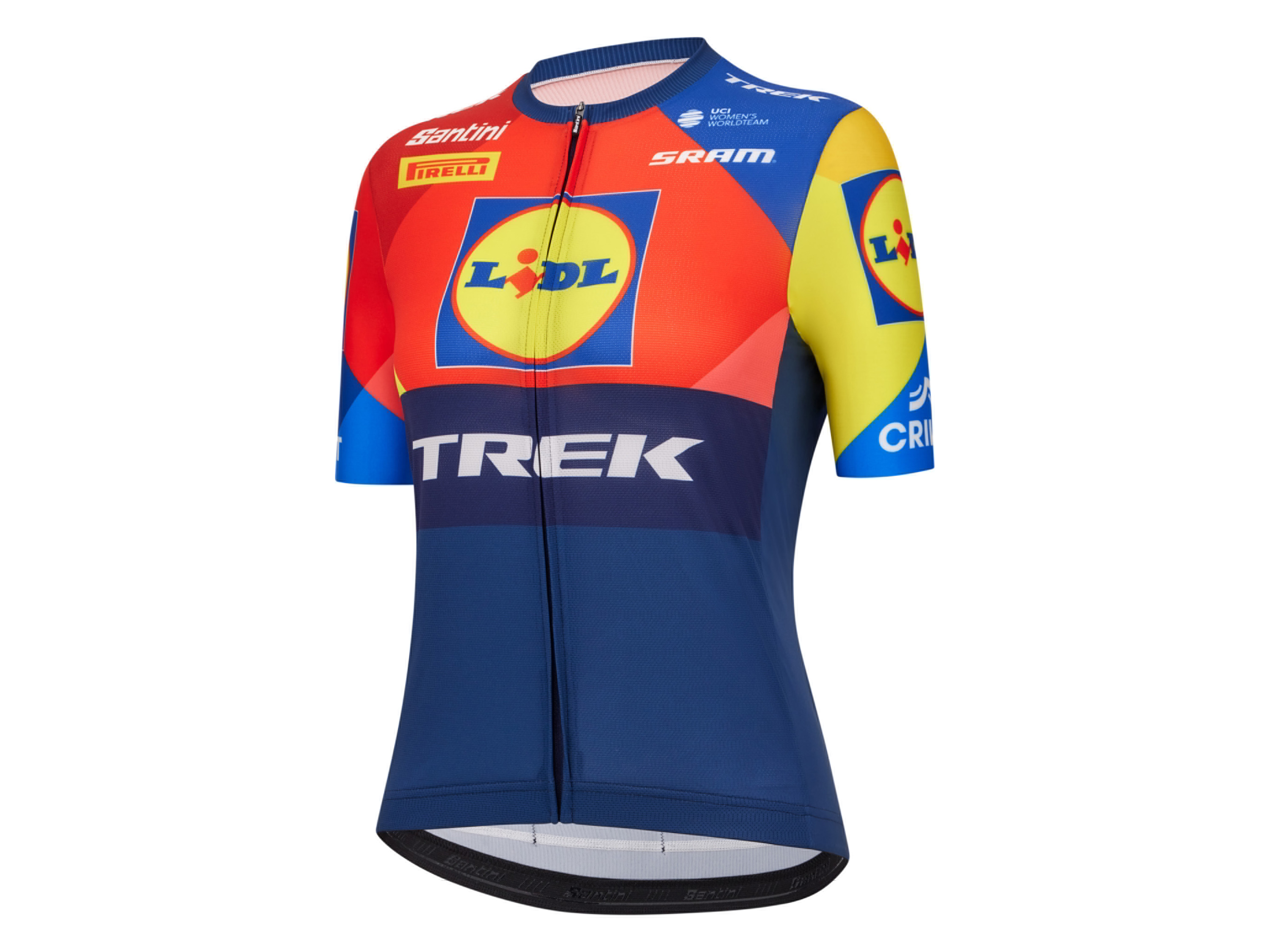 Santini Koszulka rowerowa damska Team Lidl-Trek XS