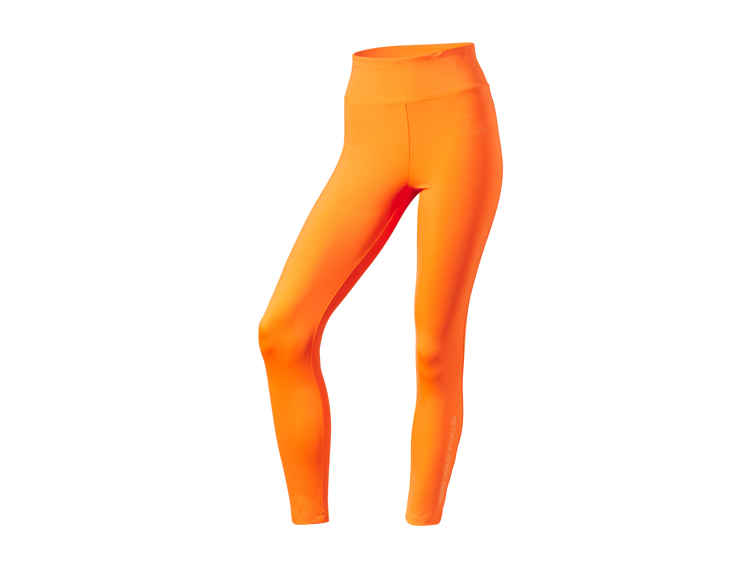 Crivit Legginsy funkcyjne damskie, z technologią dynamicznego chłodzenia Pomarańczowy, M 40/42