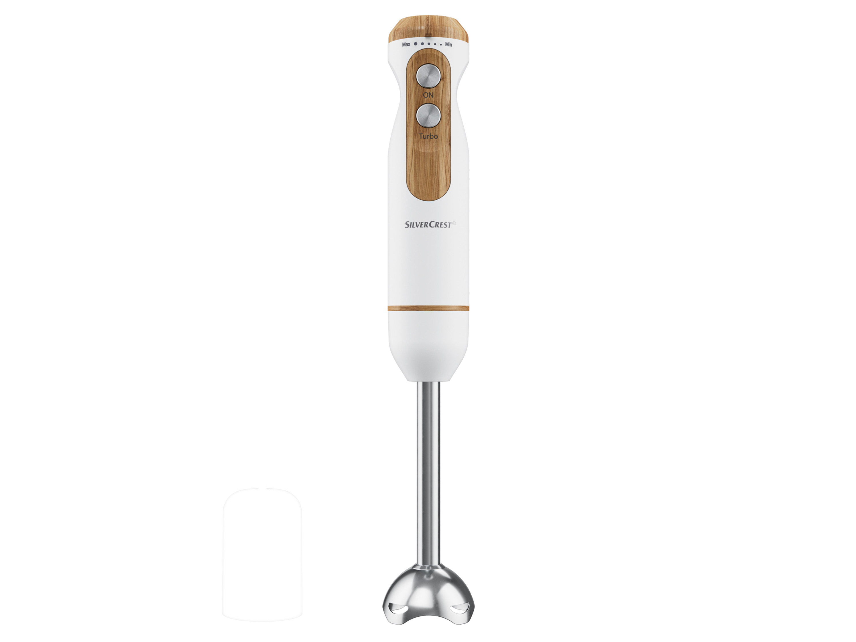 Silvercrest Kitchen Tools Blender ręczny z zestawem akcesoriów, 600 W Biały