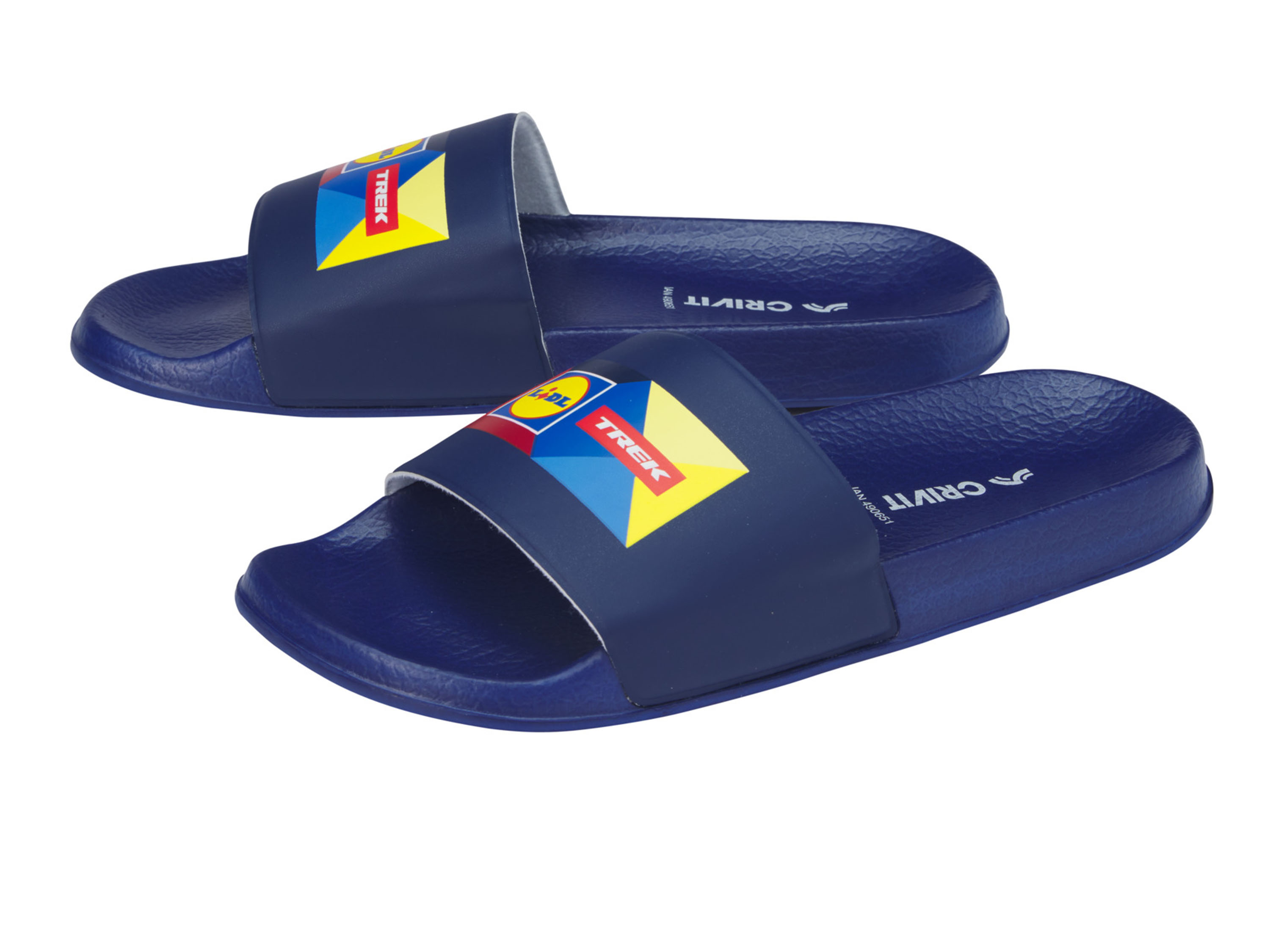 Crivit Klapki z kolekcji Lidl-Trek Granatowy, 42