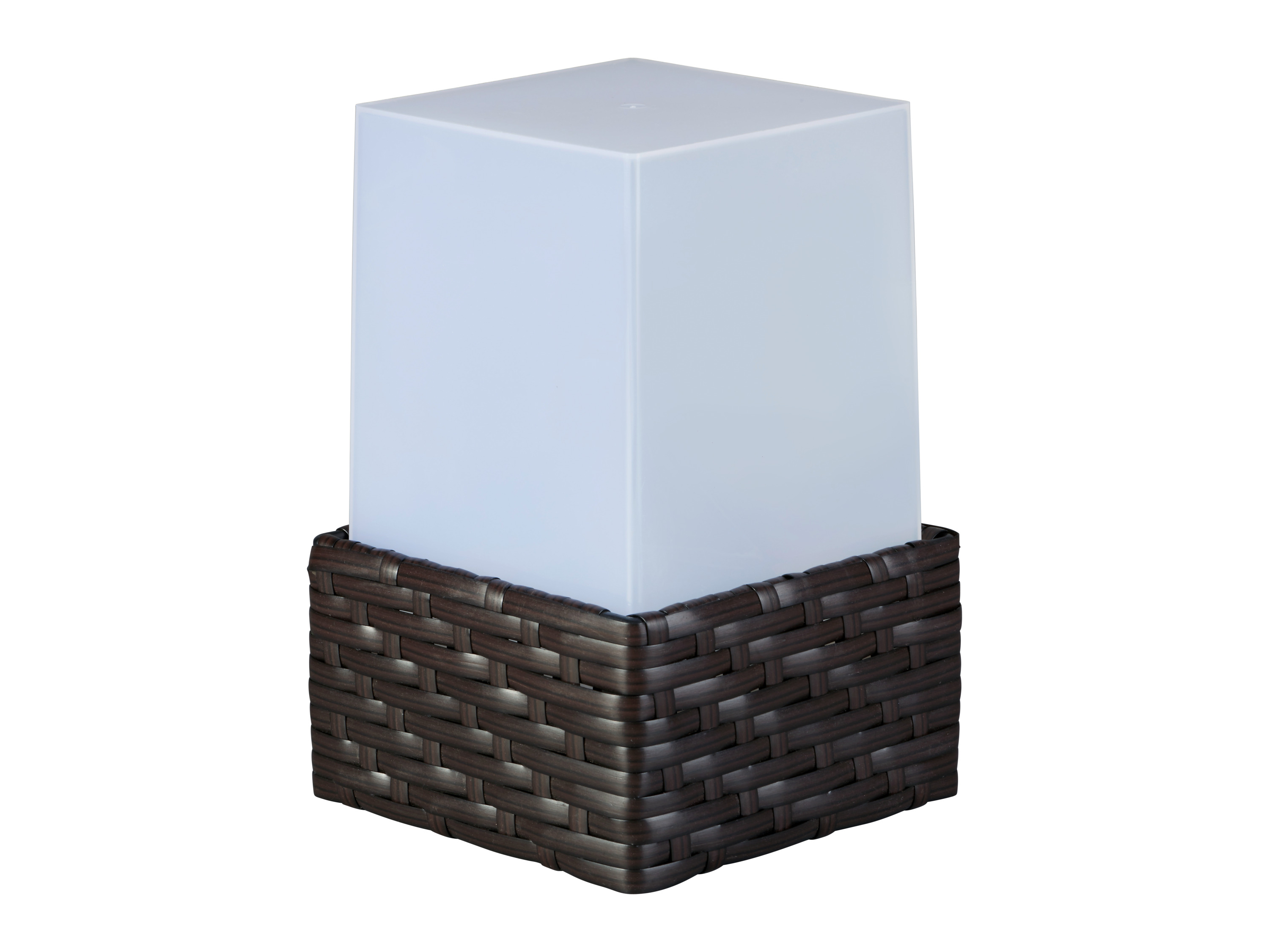 Livarno home Lampka solarna lub Zestaw 2 lampek solarnych LED Ciemnobrązowy