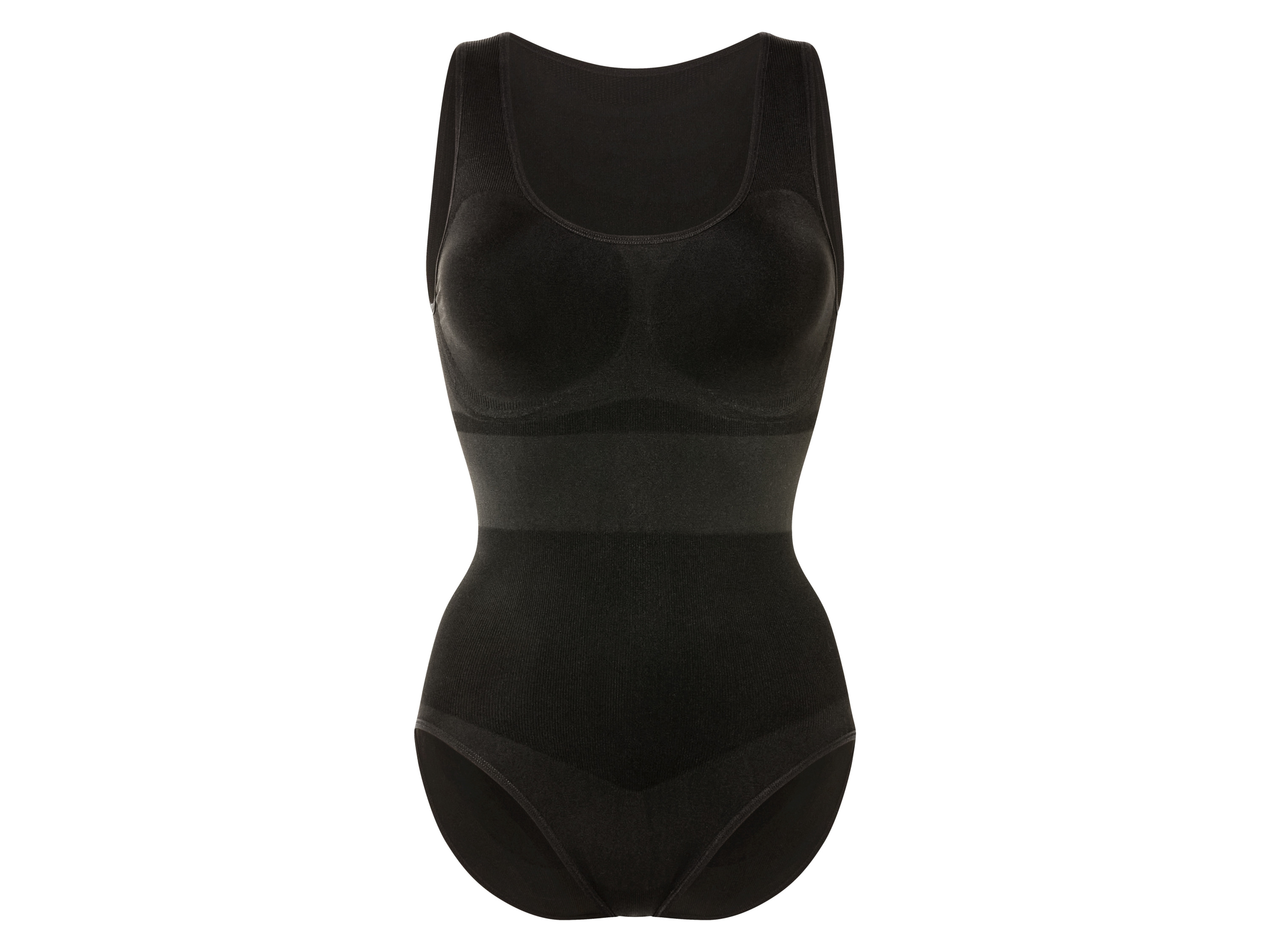 esmara Body modelujące damskie, bez bocznych szwów Czarny, S 36-38