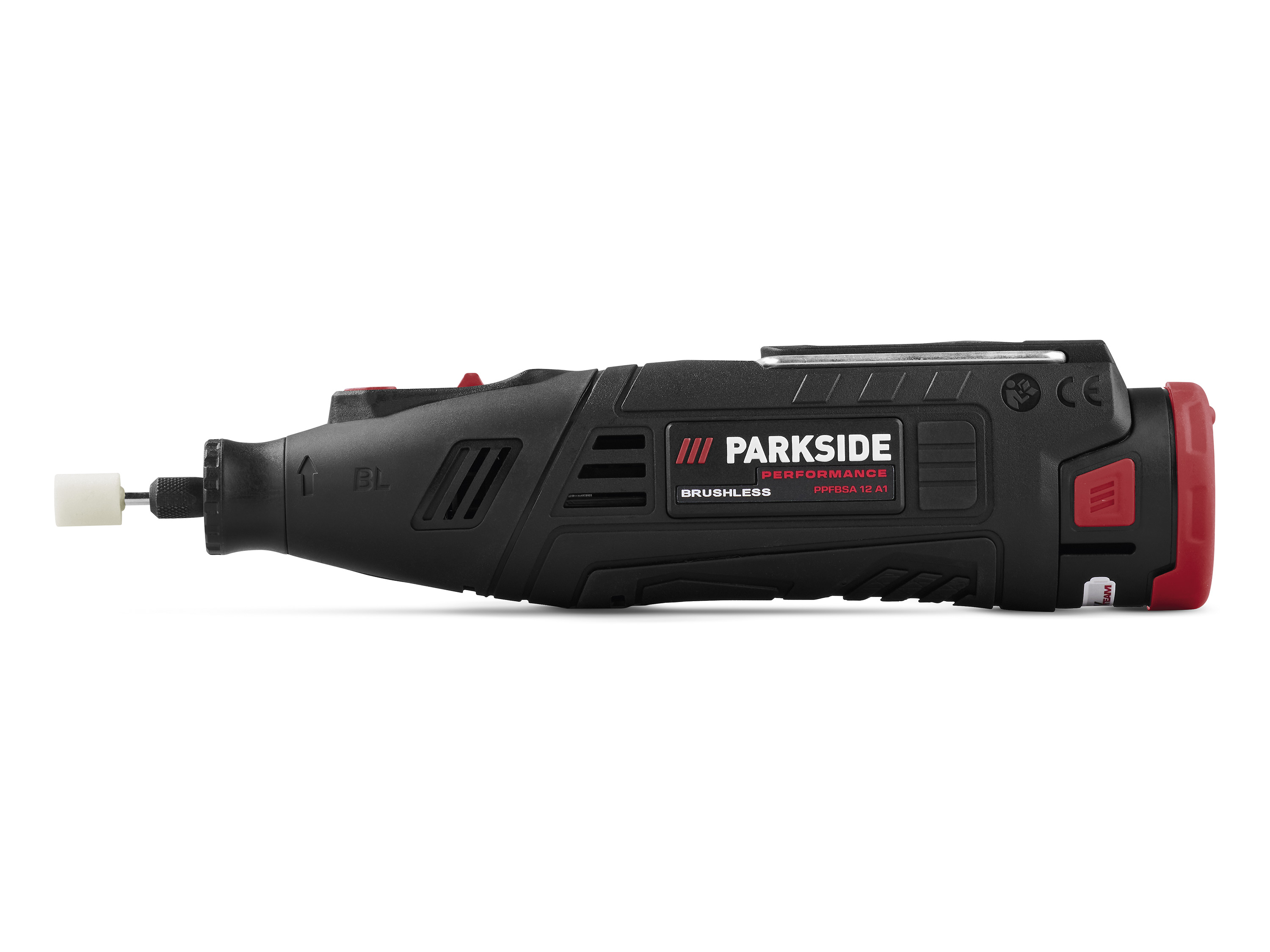 Parkside Performance Zestaw startowy z akumulatorową mini-szlifierką kątową 12 V/2 Ah, Ppfbsa 12 A1 z akumulatorem i ładowarką