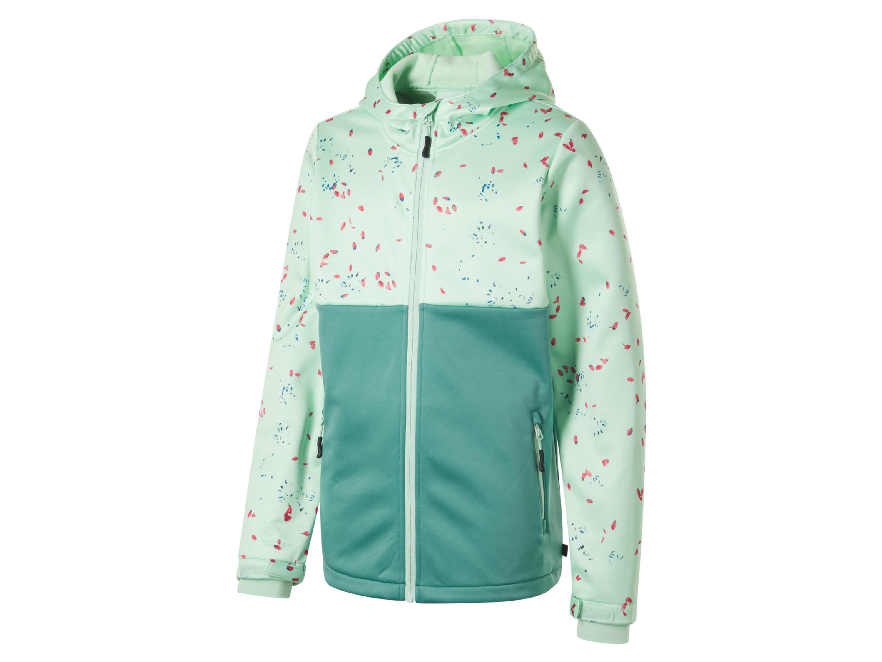 Crivit Kurtka softshell dziecięca 158/164, Miętowy