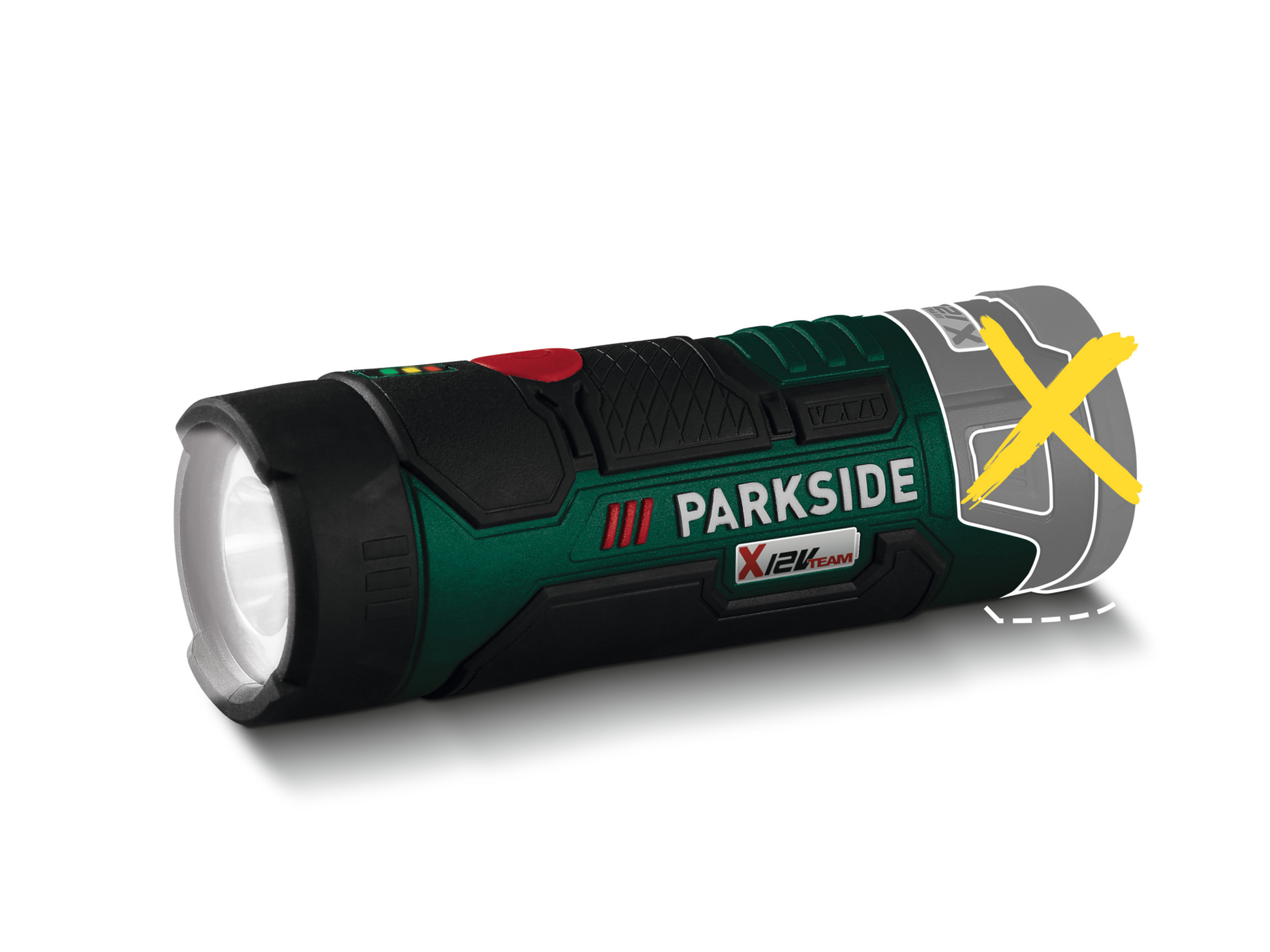 Parkside Akumulatorowa lampa robocza LED 12 V, 3Ptsa 12 A1 bez akumulatora i ładowarki