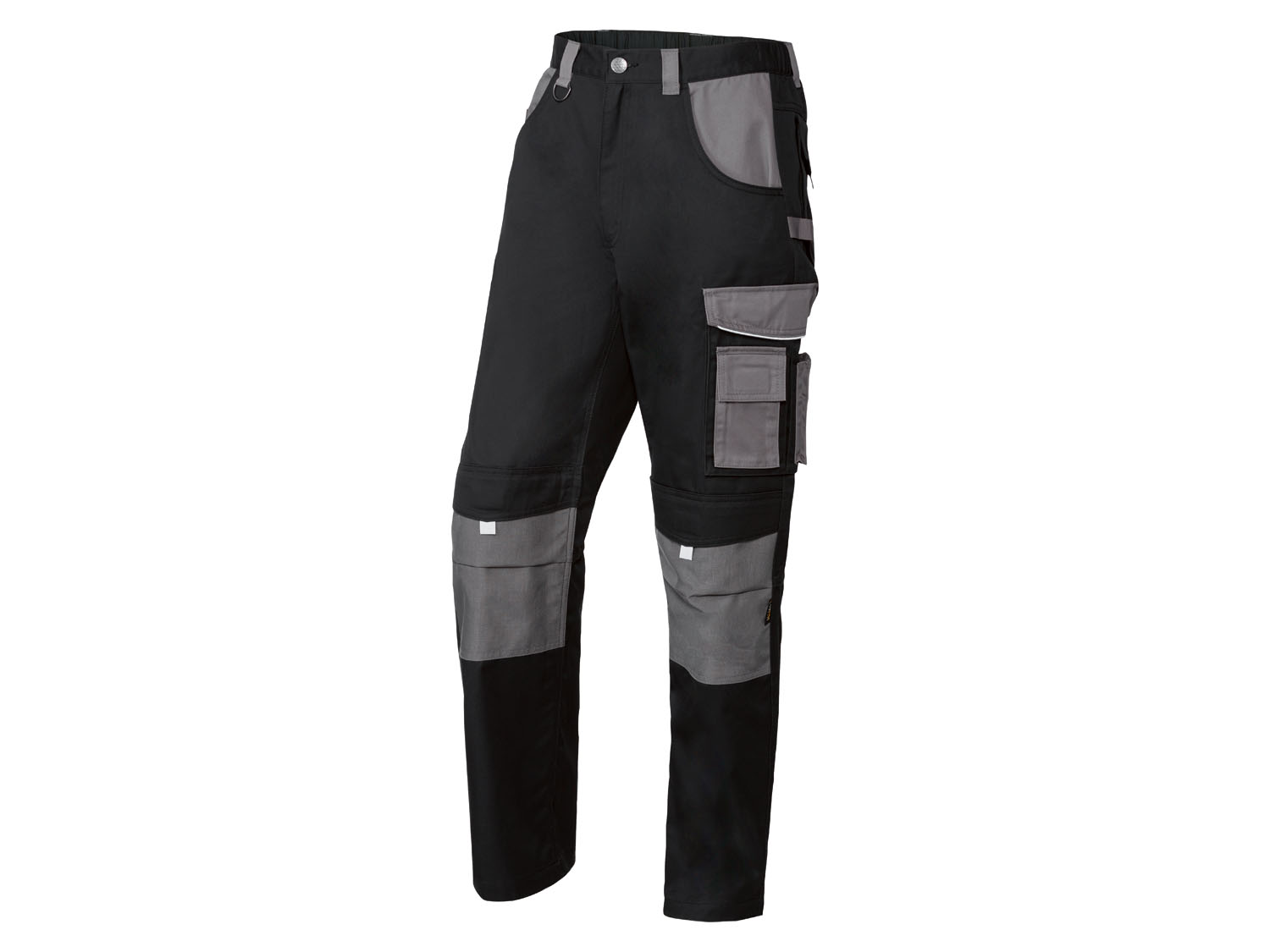 Parkside Performance Spodnie robocze męskie, 1 para 58, Czarny/ szary