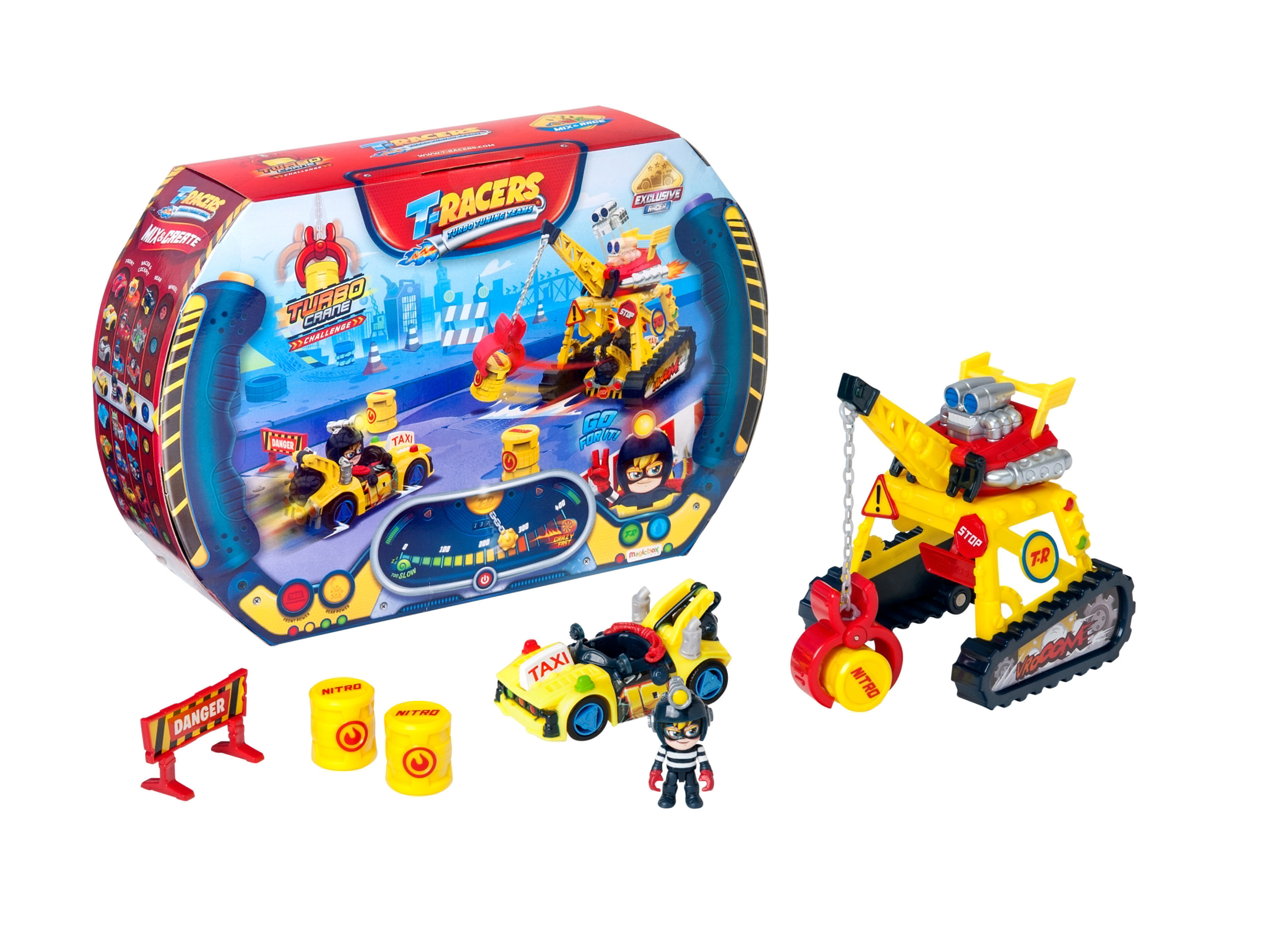 Zabawka T-Racers Turbo Crane
