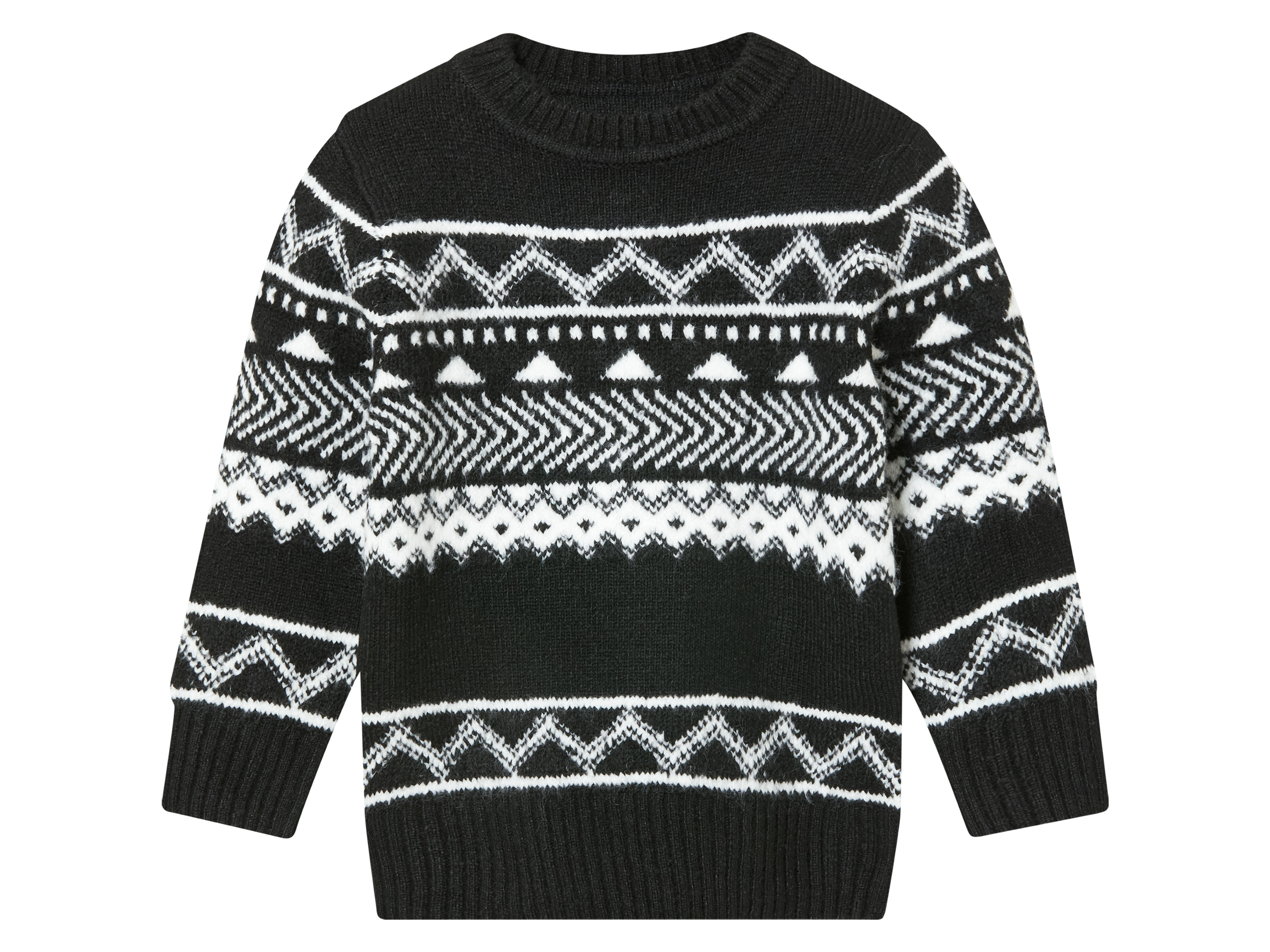 lupilu Sweter chłopięcy 110/116, Czarny