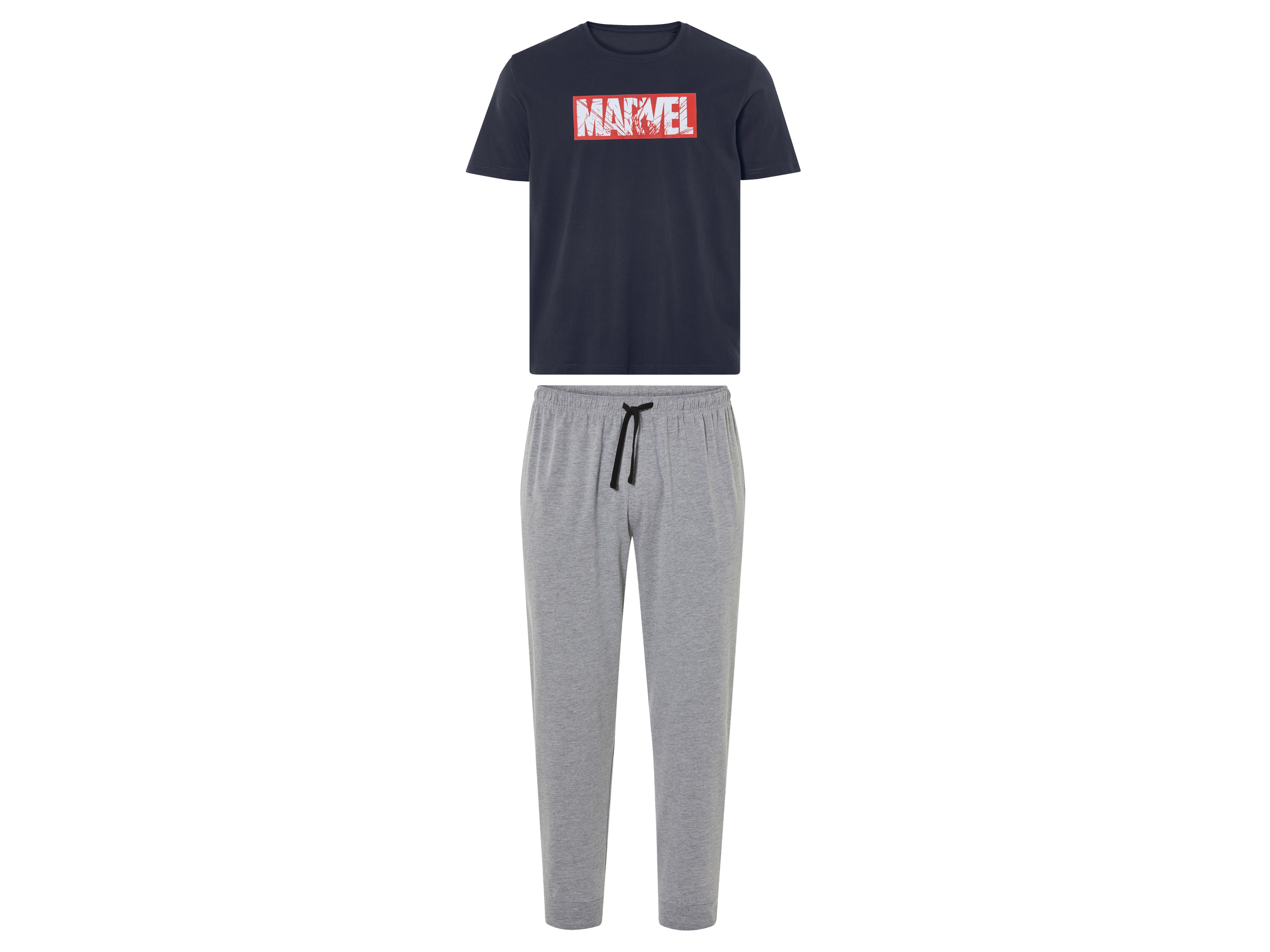 Piżama męska bawełniana z postaciami z bajek Wzór Marvel, S 44/46
