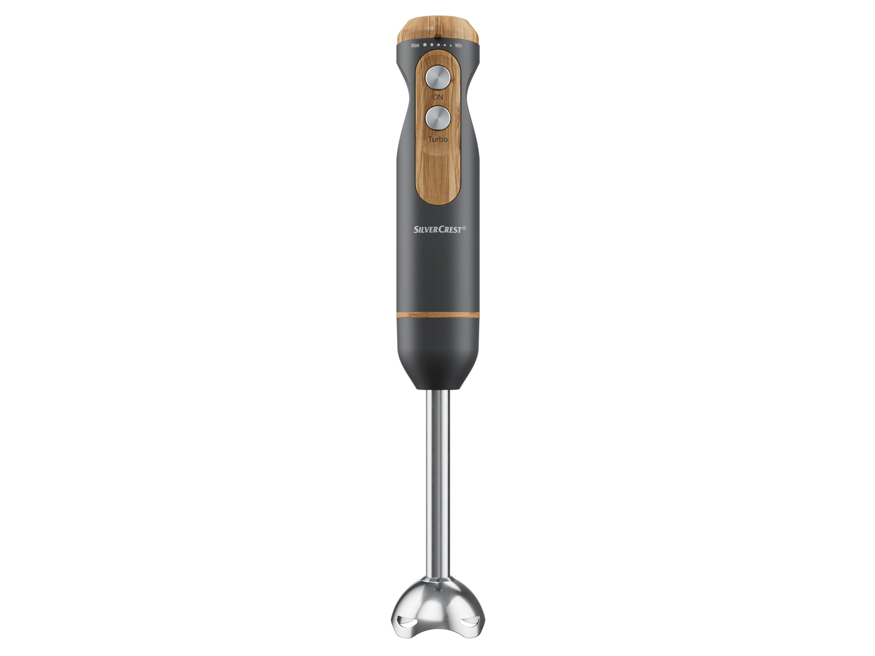 Silvercrest Kitchen Tools Blender ręczny z zestawem akcesoriów, 600 W Szary