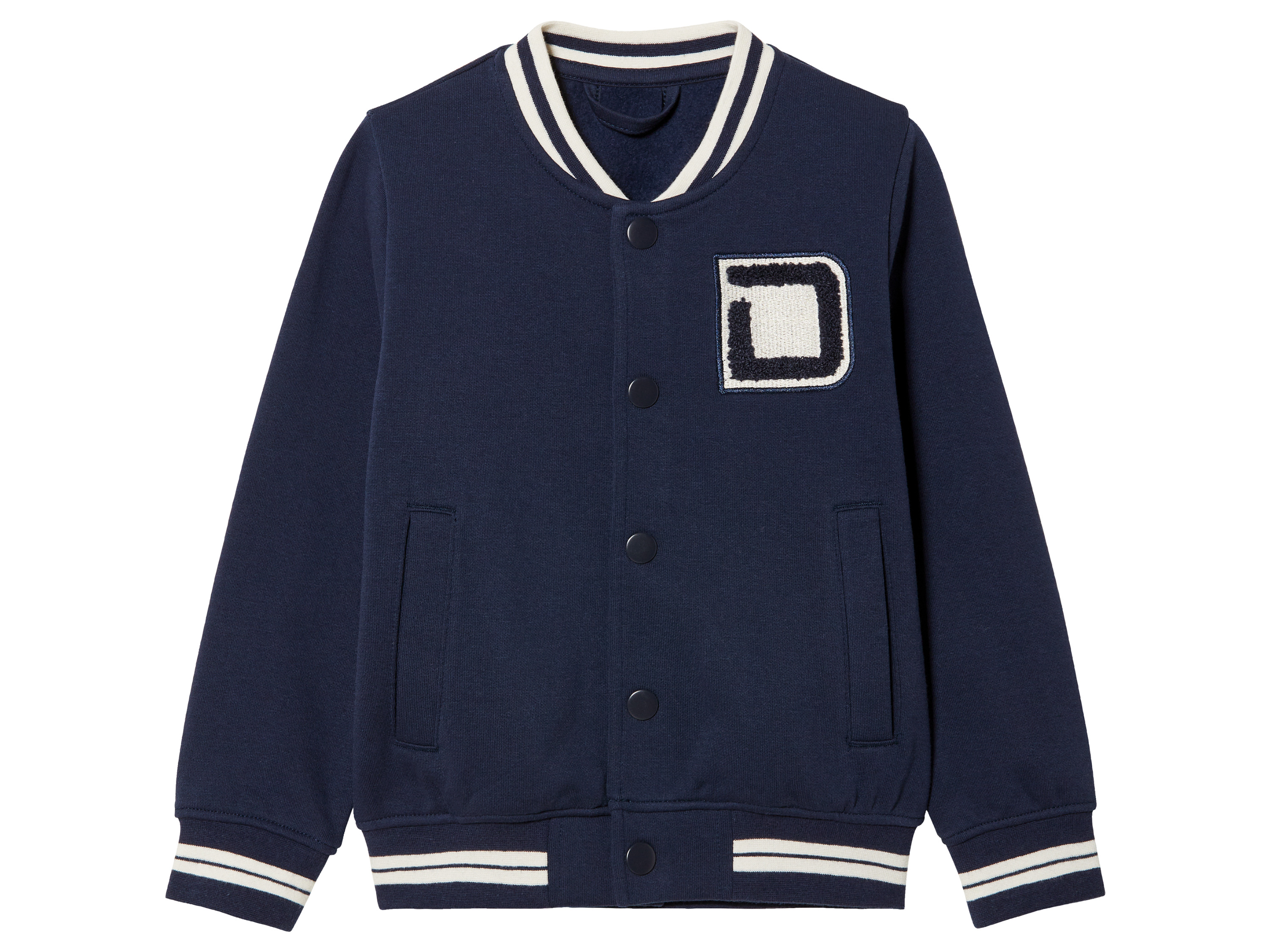 lupilu Bluza dziecięca w stylu college 98 - 104, Granatowy