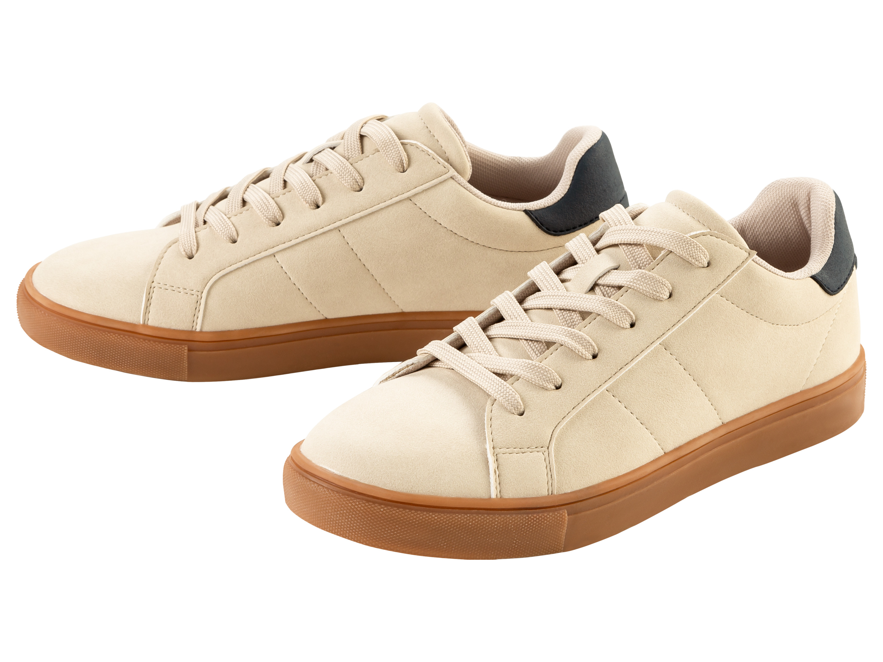 esmara Buty sneakersy damskie Kremowy/czarny, 39