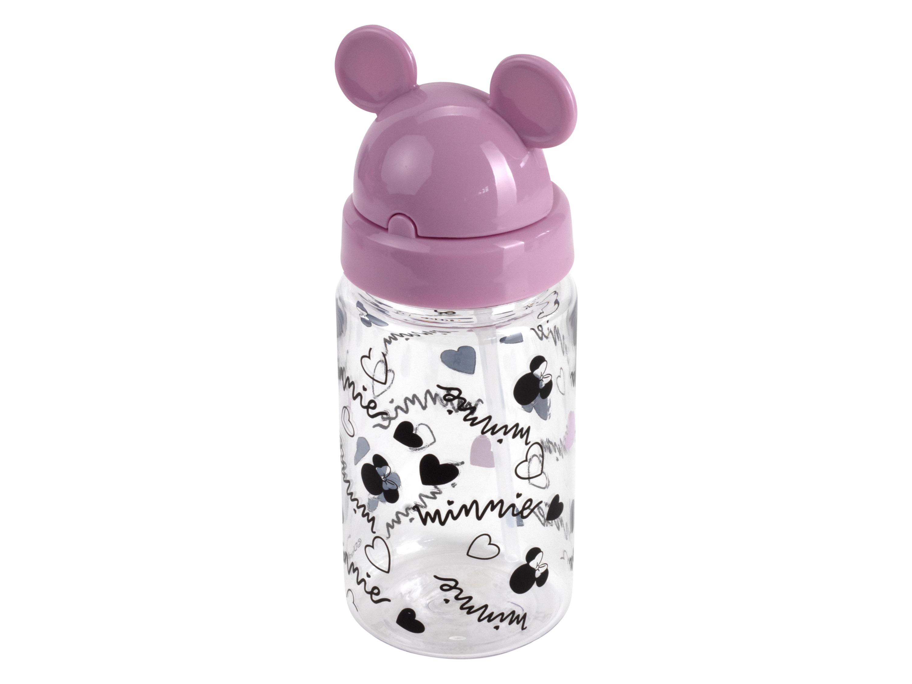 Disney Butelka, 0,35 l / 0,55 l Mały, Różowy