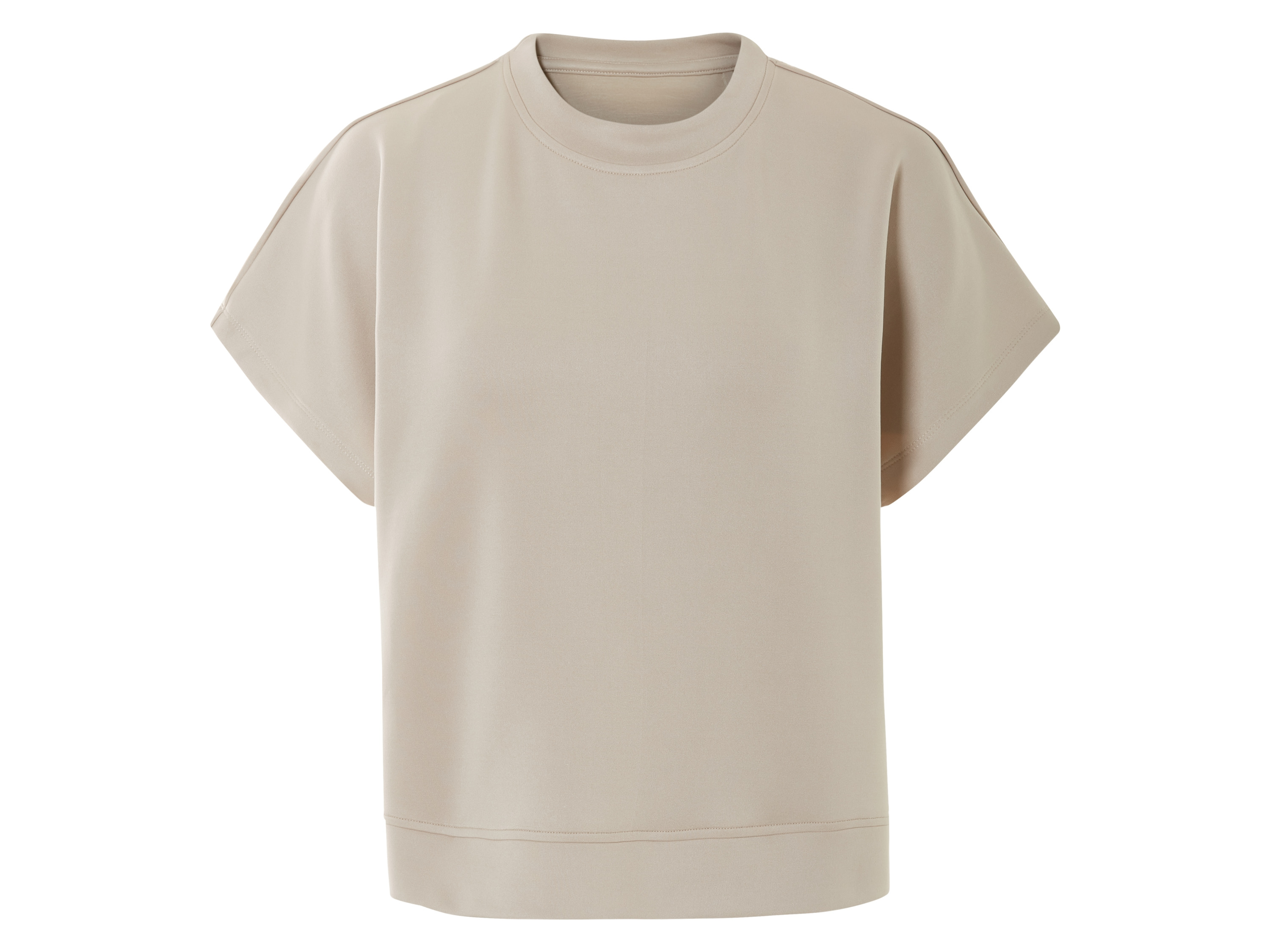 esmara T-shirt damski Beżowy, L 44/46