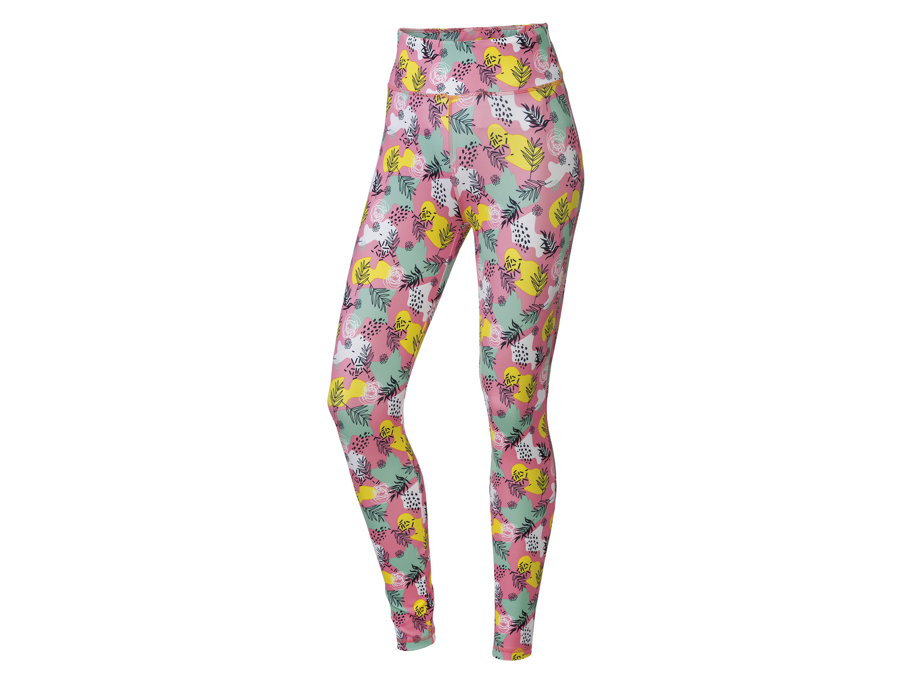 Mistral Legginsy funkcyjne damskie, długość do kostki XS 32/34, Różowy