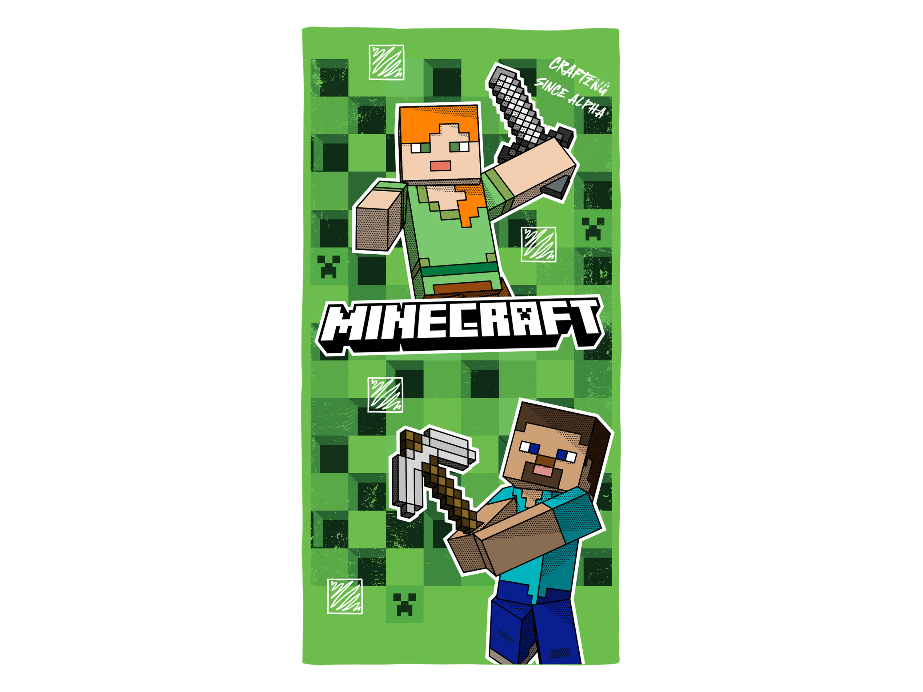Ręcznik, 70 × 140 cm Minecraft