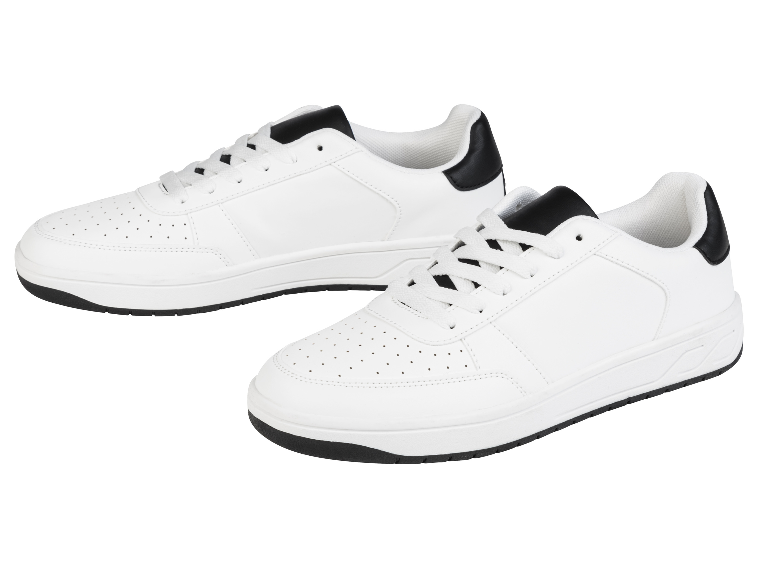 esmara Sneakersy damskie z tekstylnym wnętrzem Biały, 39