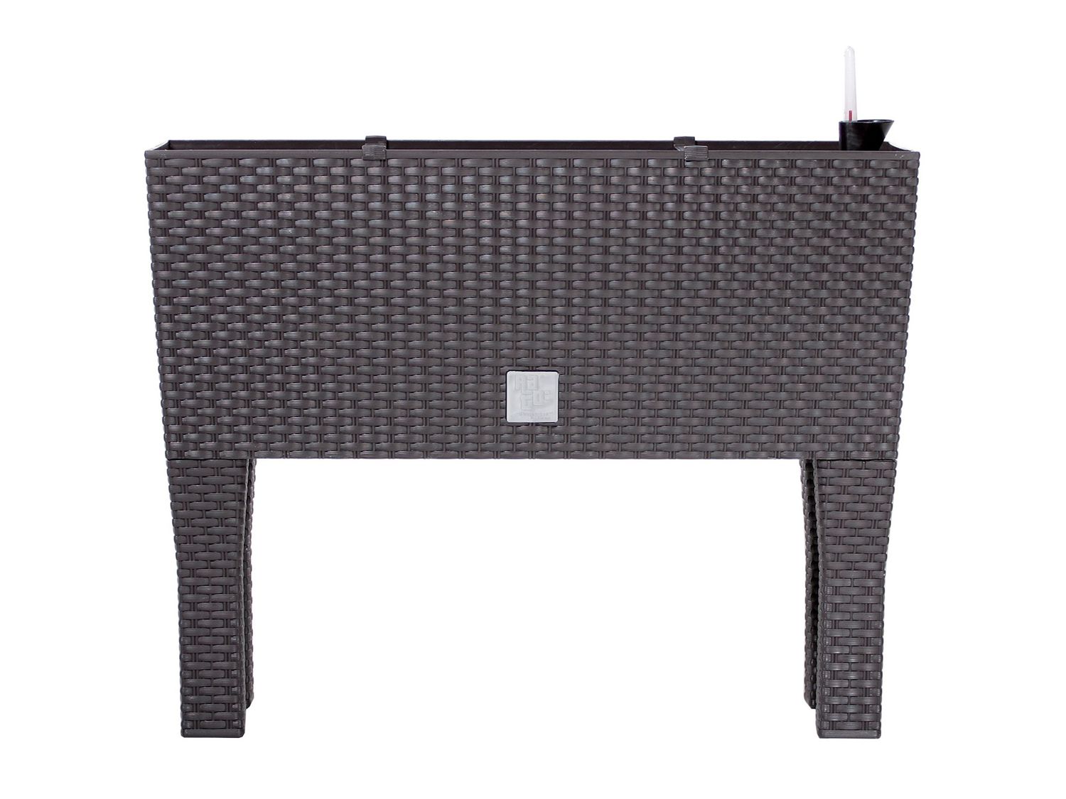 Prosperplast Donica do kwiatów Rato Case High, z systemem nawadniania 60 x 46 x 25 cm szer. x wys. x gł., Umber