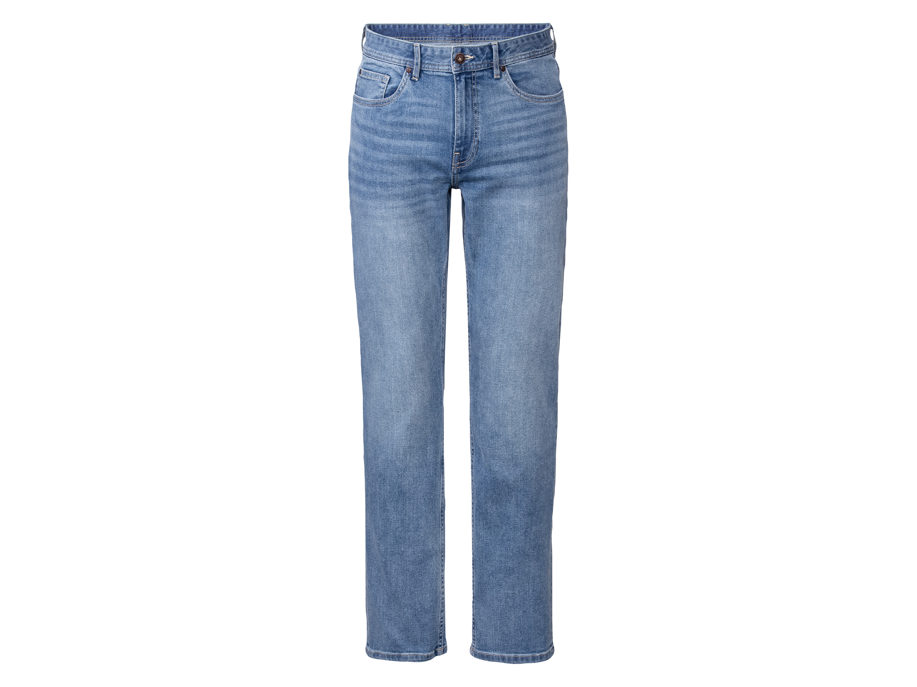 Livergy Jeansy męskie Straight Fit Jasnoniebieski, 50 34/34