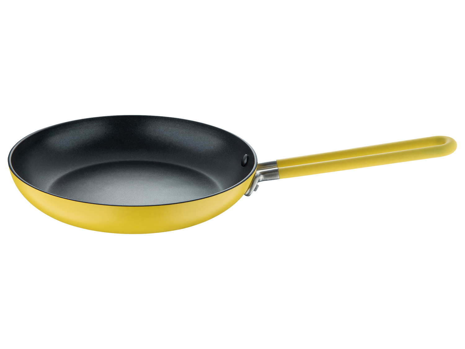 Masterpro Patelnia aluminiowa Alessi, Ø 24 cm Żółty