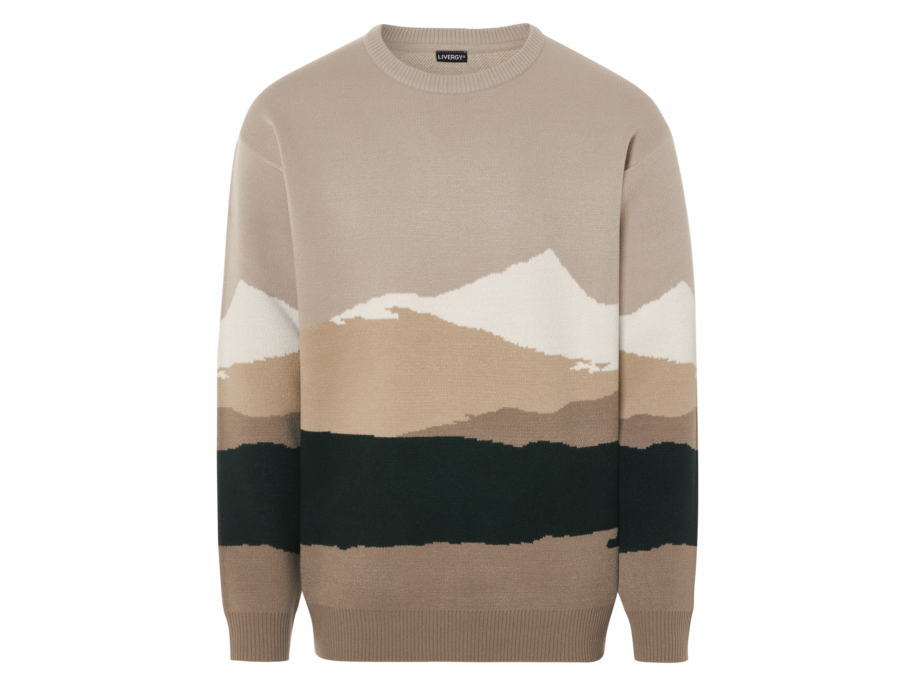 Livergy Sweter męski, luźny krój XL 56/58, Beżowy