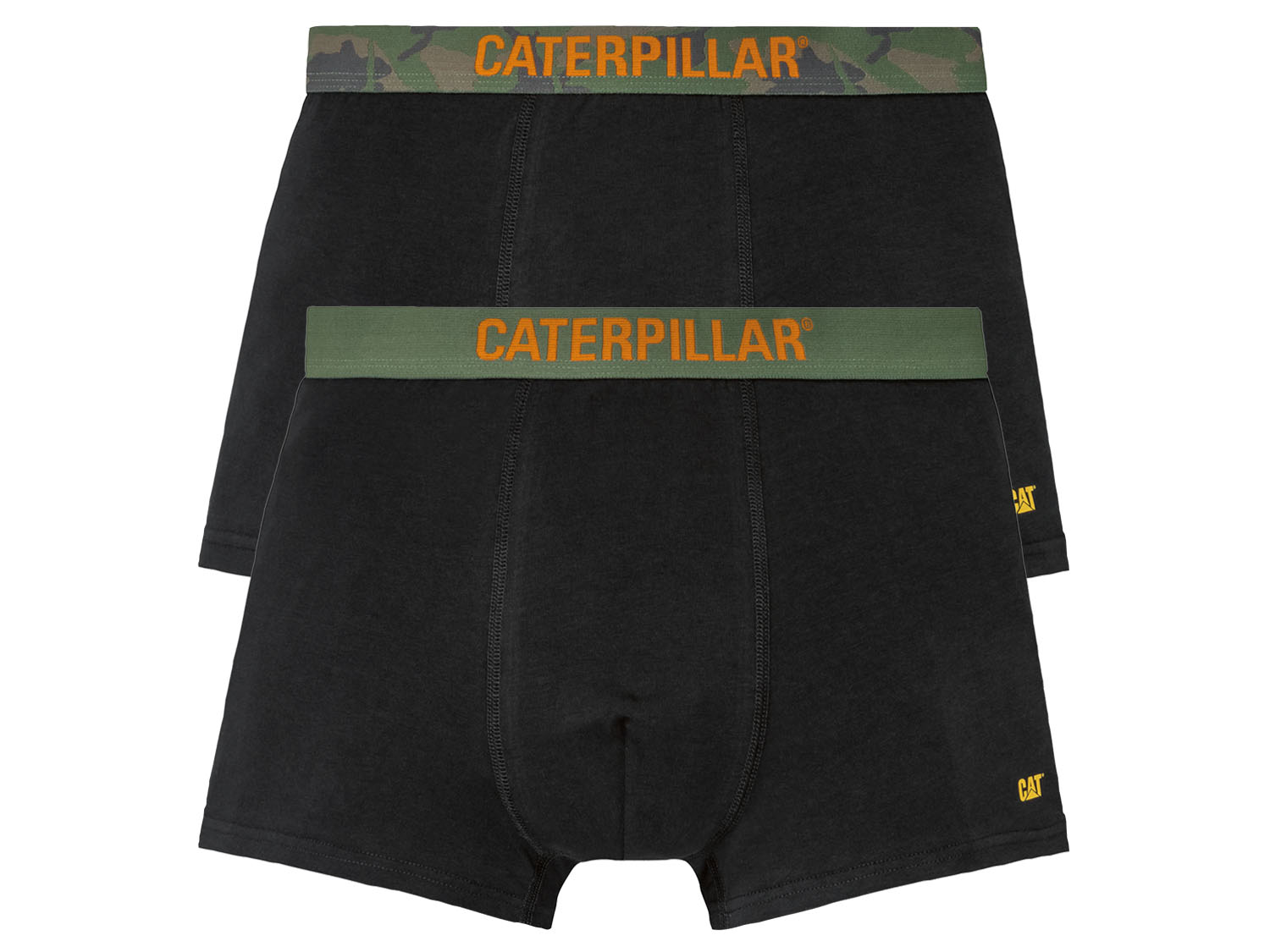 Caterpillar Bokserki męskie z bawełną, 2 pary Moro, M