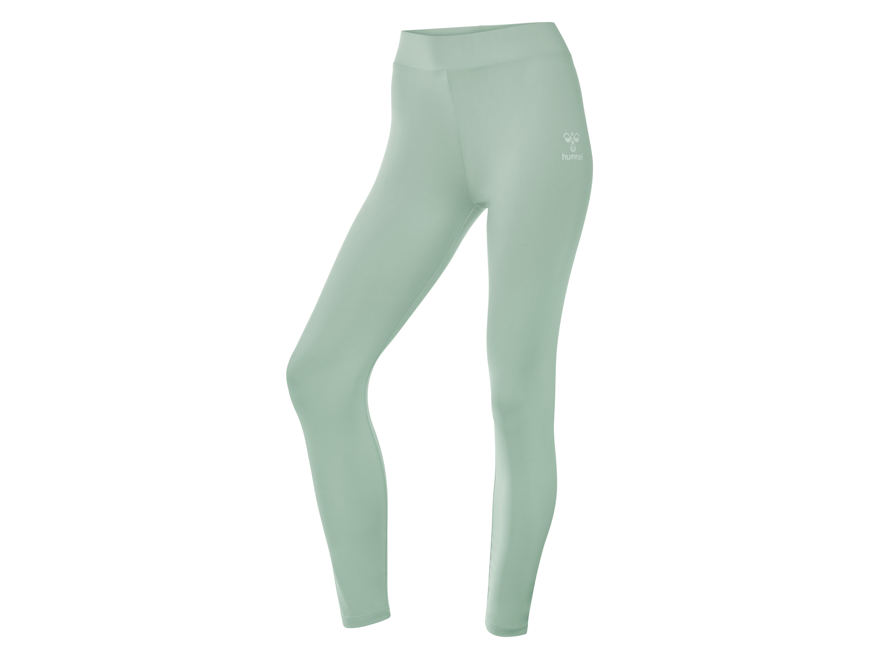 Hummel Legginsy funkcyjne damskie hmlMOTION 2.0 M, Miętowy