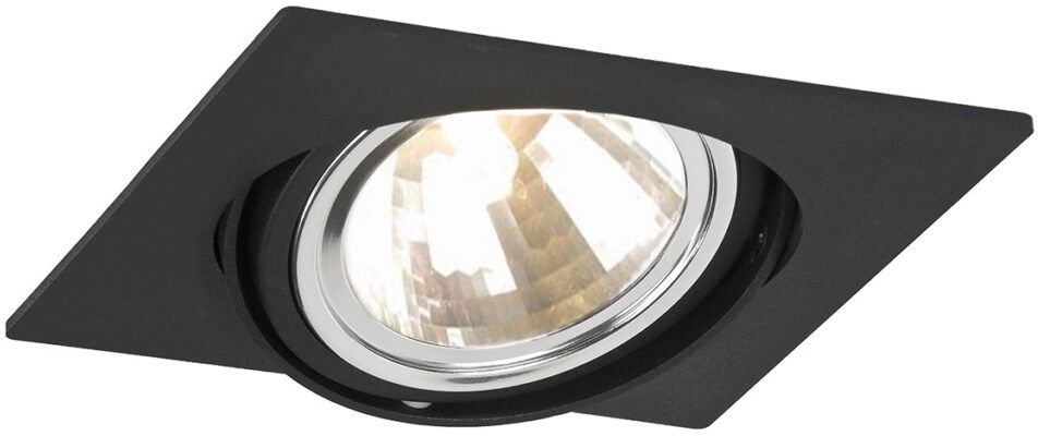 Darmowa Dostawa - Lampa do zabudowy 1x6 W czarna Argon Olimp 3656