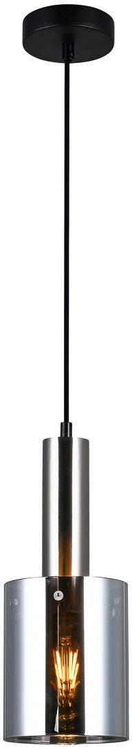 Darmowa Dostawa - Lampa wisząca 1x40 W nikiel Italux Sardo PND55811SCSG