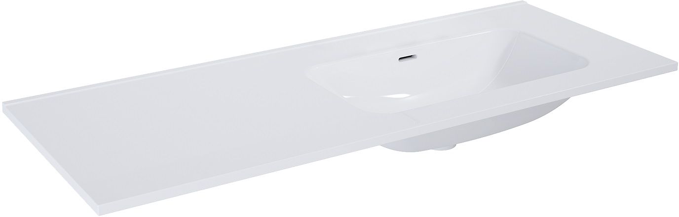 Darmowa Dostawa - Umywalka 120.8x46 cm prostokątna meblowa biała Elita Skappa RE041202168060