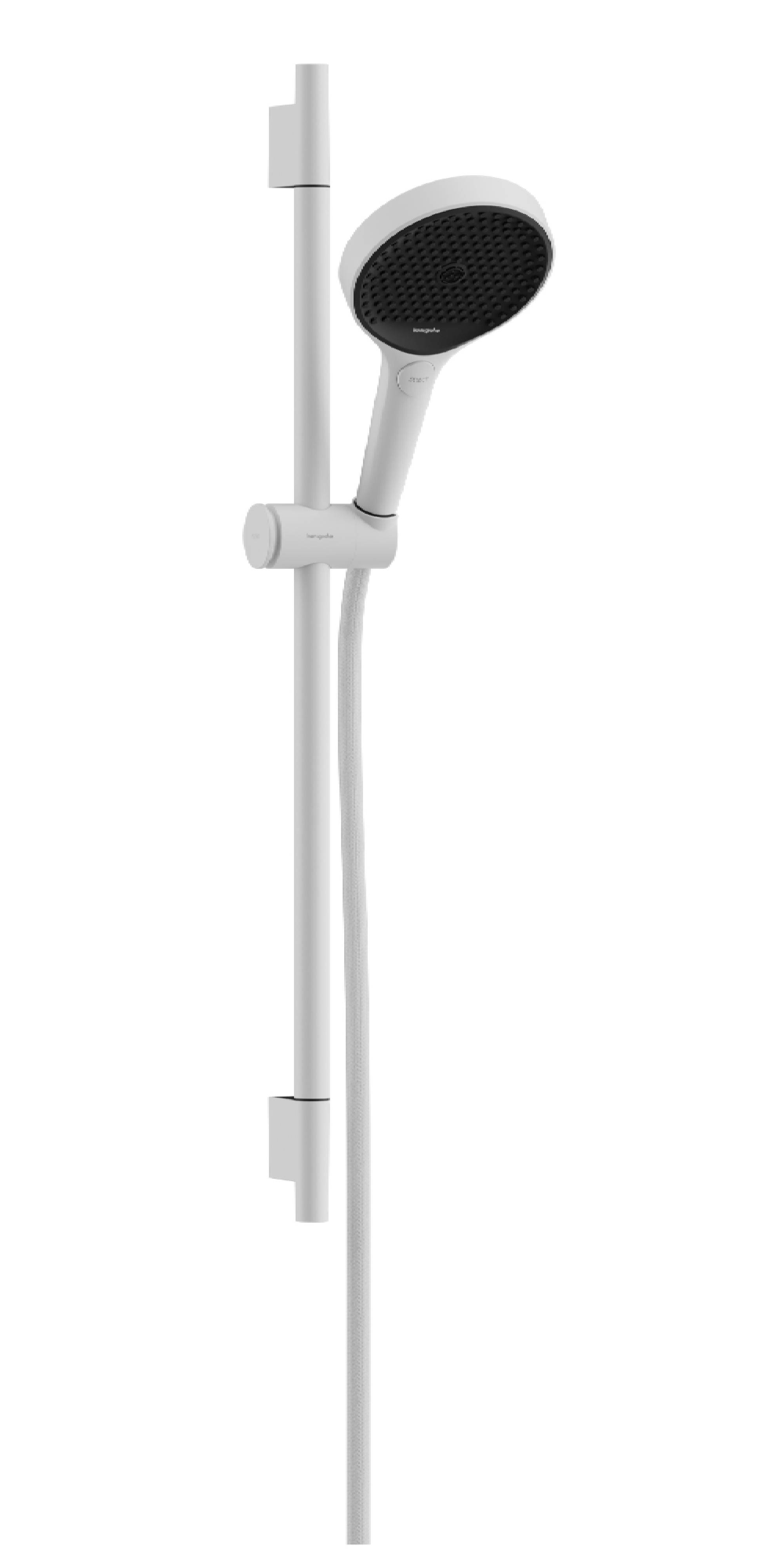 Darmowa Dostawa - Zestaw prysznicowy ścienny biały Hansgrohe Rainfinity 28746700
